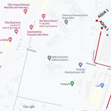Apartament "Adell" - Miedzyzdroje, Bella Mare Aqua 1 المظهر الخارجي الصورة